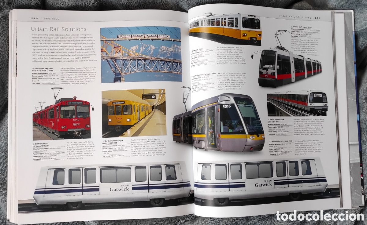 Libros: The Train Book, libro de trenes en gran formato de DK - Foto 6