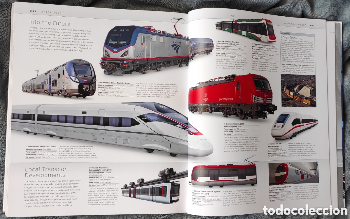 Libros: The Train Book, libro de trenes en gran formato de DK - Foto 7