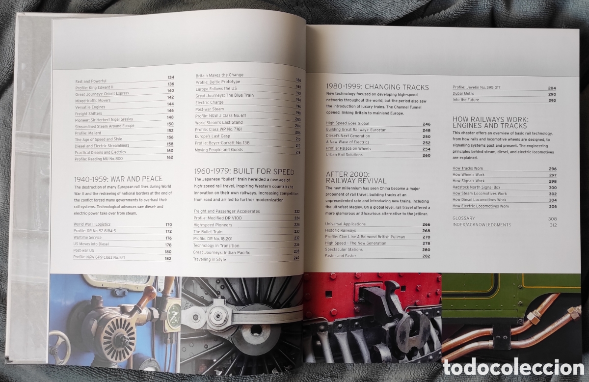 Libros: The Train Book, libro de trenes en gran formato de DK - Foto 8