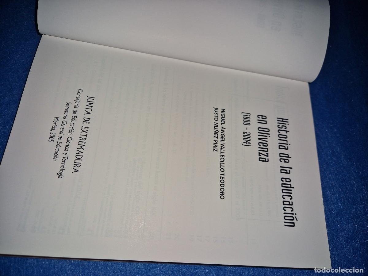 Libros: Historia de la educaci&oacute;n en Olivenza. 1800-2004 - Foto 2