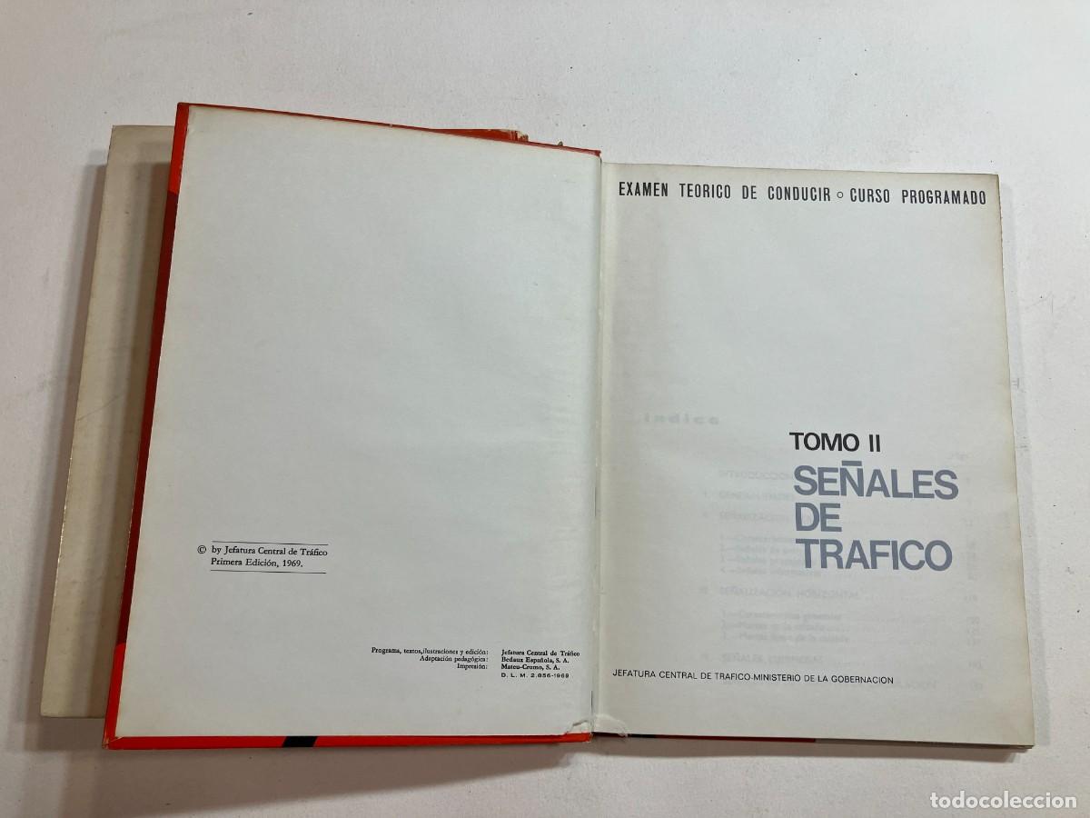 Libros: NORMAS DE CIRCULACI&Oacute;N. EXAMEN TEORICO DE CONDUCIR 1969 - Foto 4