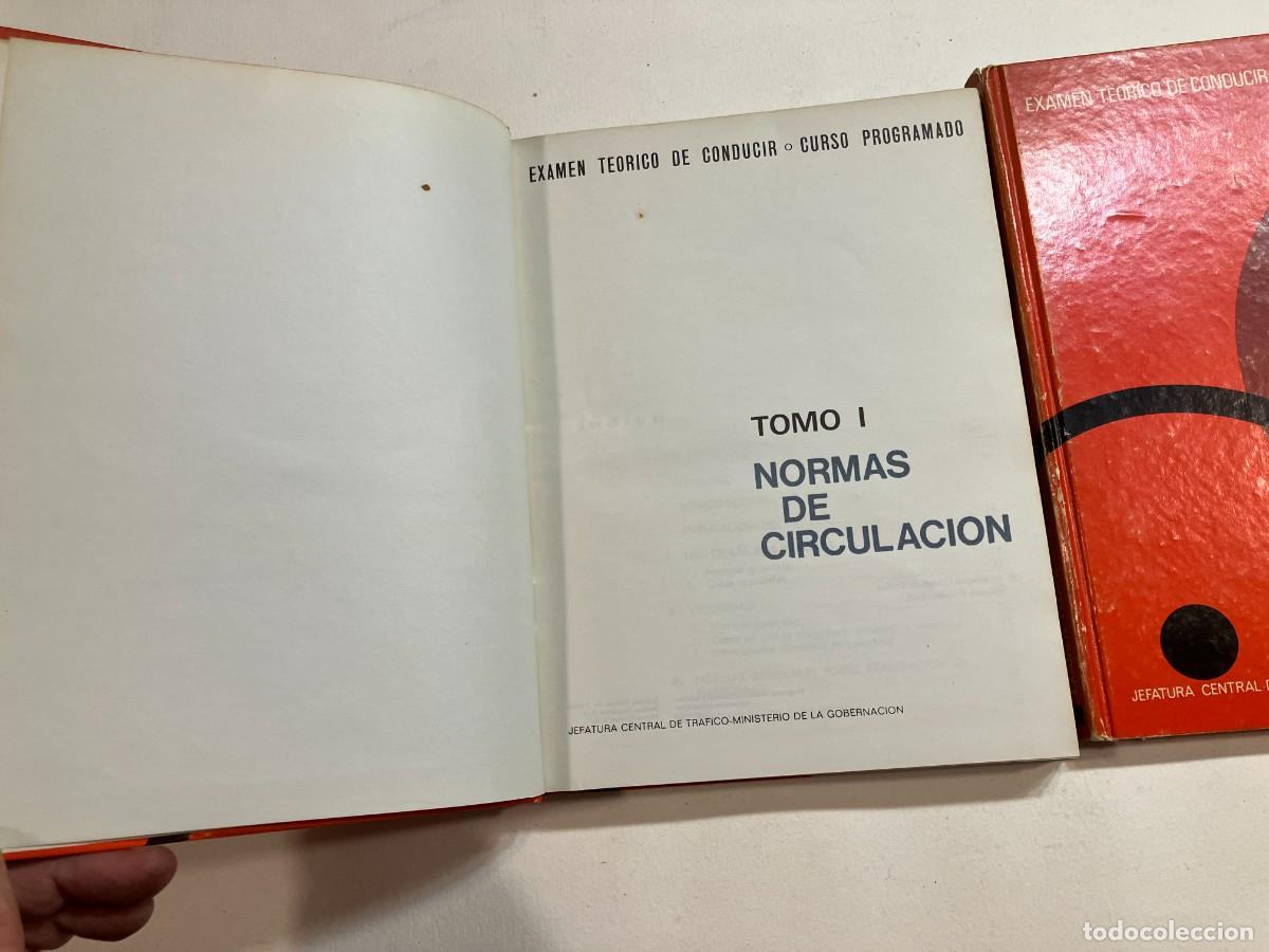 Libros: NORMAS DE CIRCULACI&Oacute;N. EXAMEN TEORICO DE CONDUCIR 1969 - Foto 5