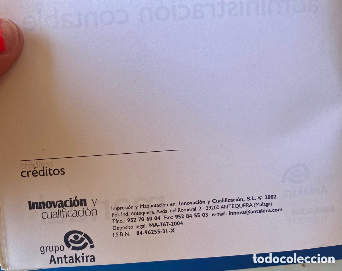 Libros: T&eacute;cnicas de administraci&oacute;n contable, tom&oacute; I - Foto 5
