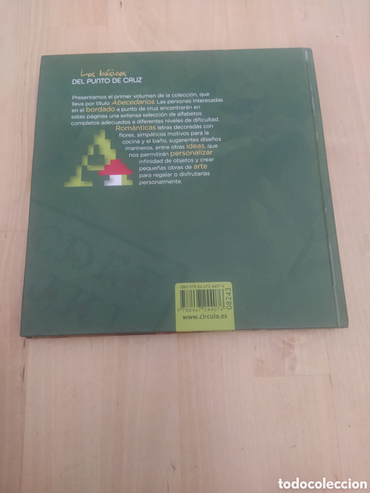 Libros: LOS BASICOS DE PUNTO DE CRUZ ABECEDARIOS - CIRCULO DE LECTORES - Foto 5