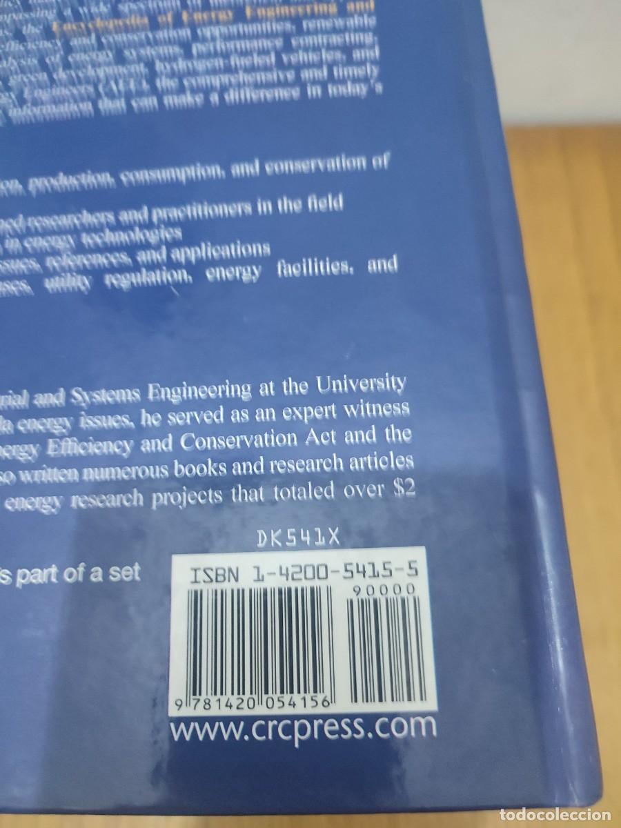 Libros: ENCYCLOPEDIA OF ENERGY ENGINEERING AND TECHNOLOGY V3 - Foto 4