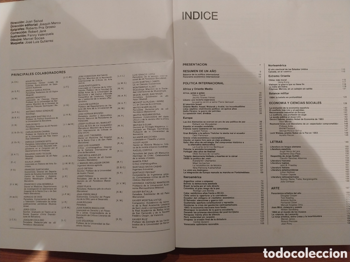 Libros: Libro del a&ntilde;o 1984. Salvat - Foto 4