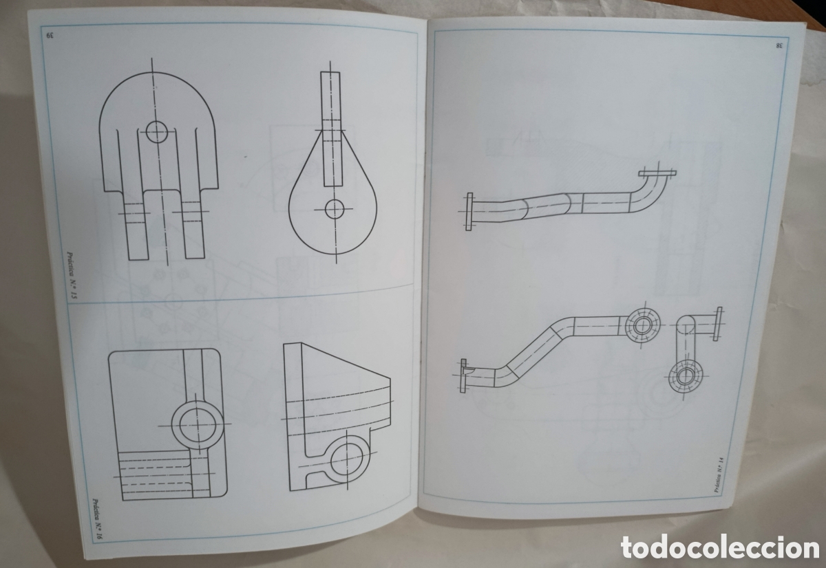Libros: PR&Aacute;CTICAS DE DIBUJO T&Eacute;CNICO N&Uacute;MERO 3 ACOTACI&Oacute;N - Foto 2