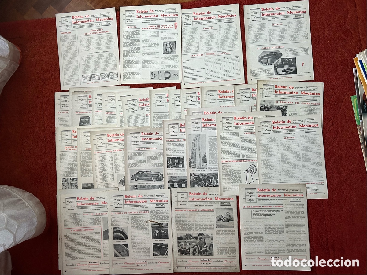 Libros: Bolet&iacute;n de Informaci&oacute;n Mec&aacute;nica 1943-45 - Foto 2