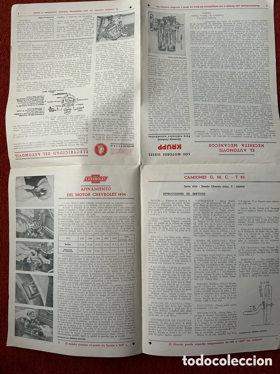 Libros: Bolet&iacute;n de Informaci&oacute;n Mec&aacute;nica 1943-45 - Foto 4