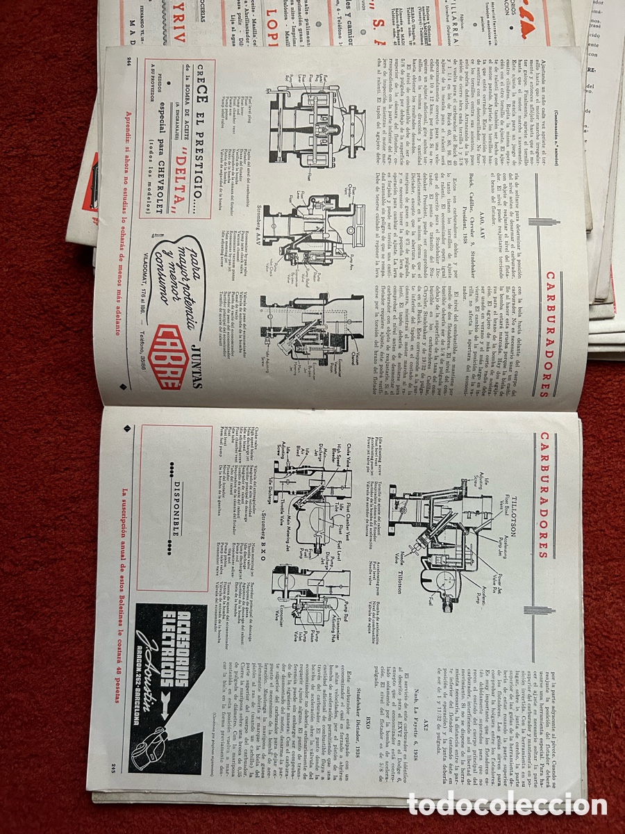 Libros: Bolet&iacute;n de Informaci&oacute;n Mec&aacute;nica 1943-45 - Foto 10