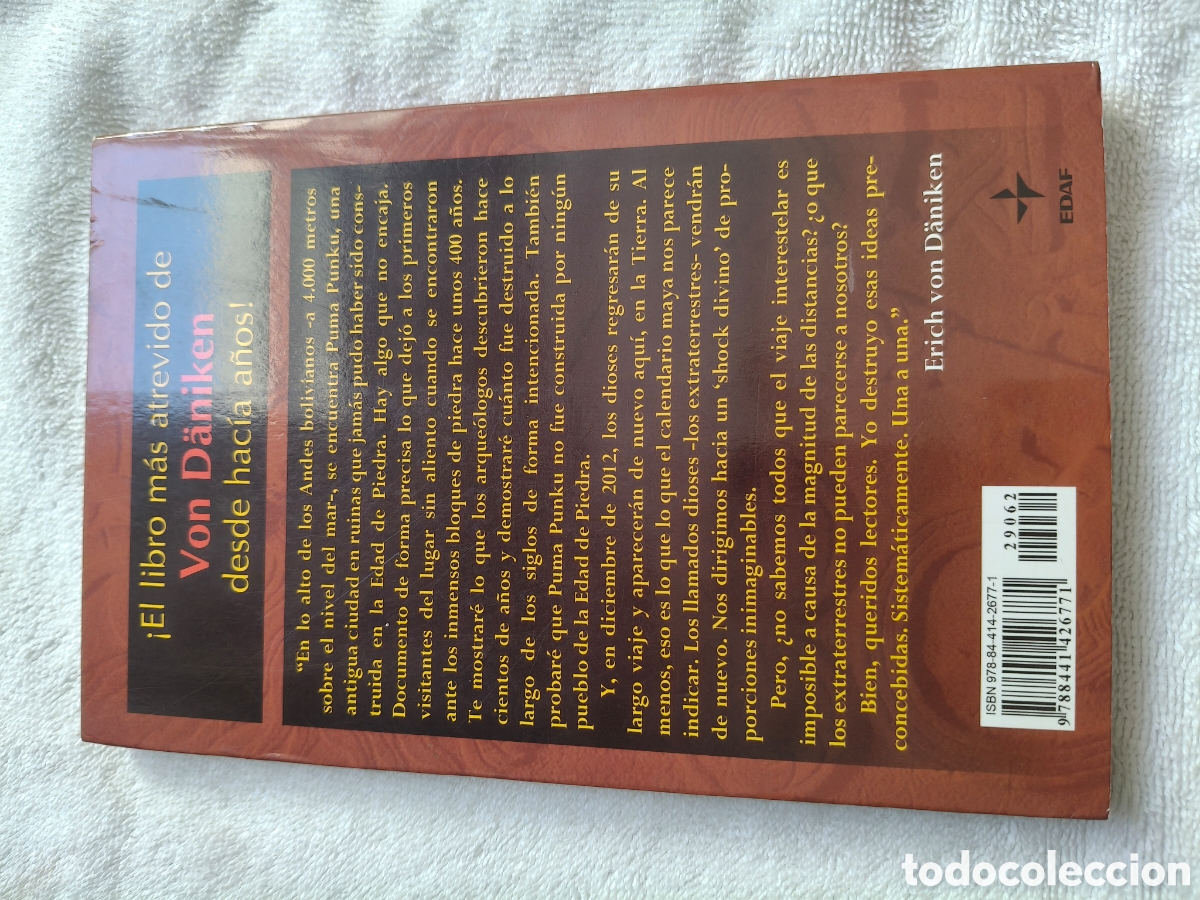 Libros: Libro la llegada de Los dioses Erick von daniken - Foto 2