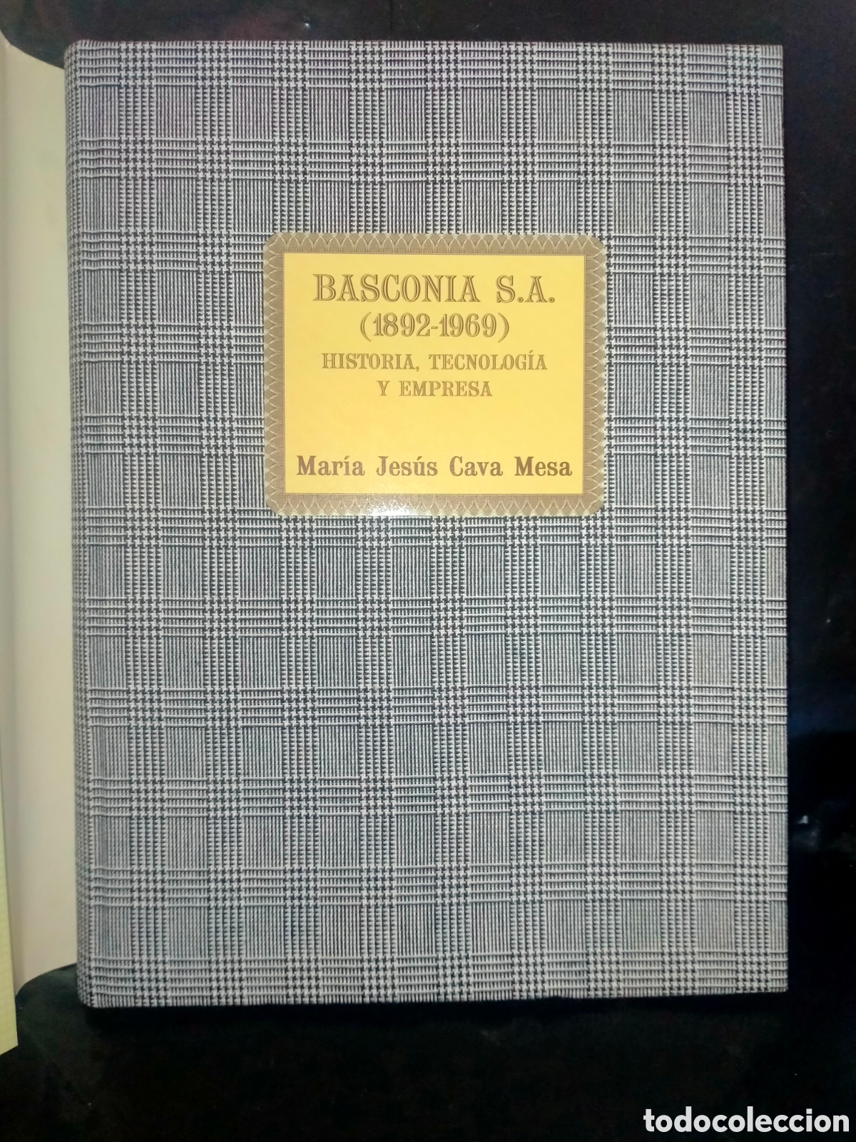 Libros: MAR&Iacute;A JES&Uacute;S CAVA. BASCONIA S.A. (1892-1969) .AUE - Foto 2