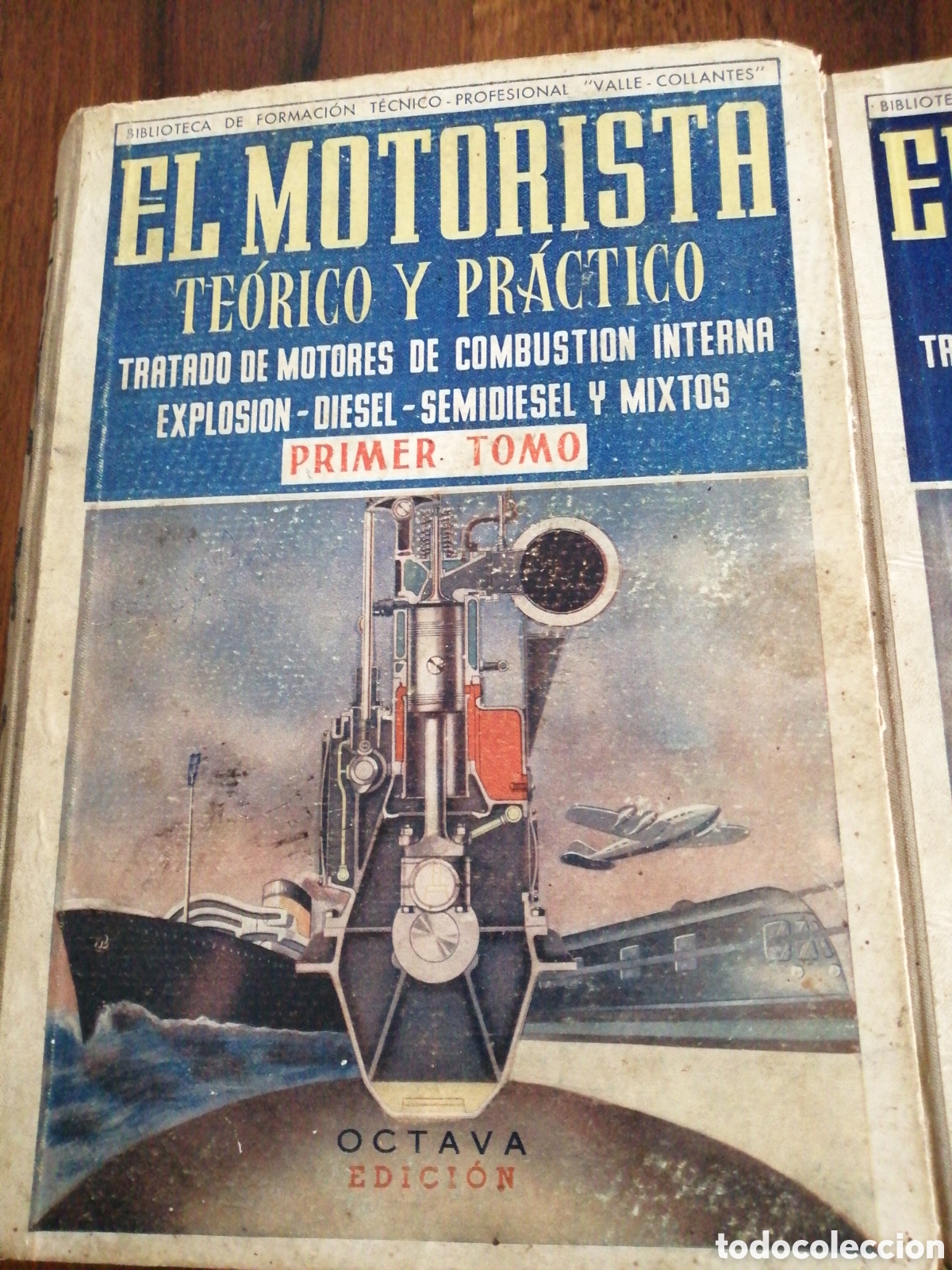 Libros: EL MOTORISMA 2 TOMOS TE&Oacute;RICO Y PRACTOCO - Foto 2