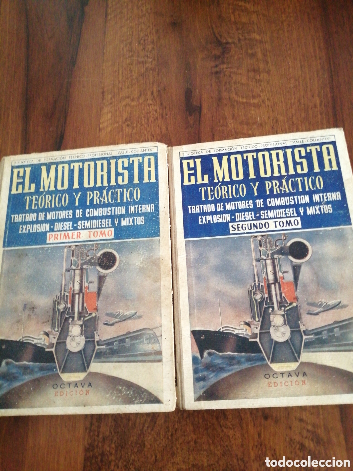 Libros: EL MOTORISMA 2 TOMOS TE&Oacute;RICO Y PRACTOCO - Foto 1