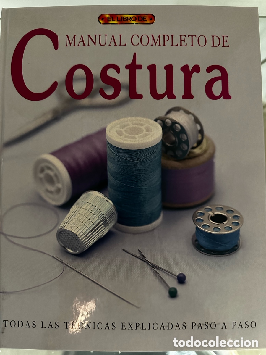 Libros: Manual completo de costura