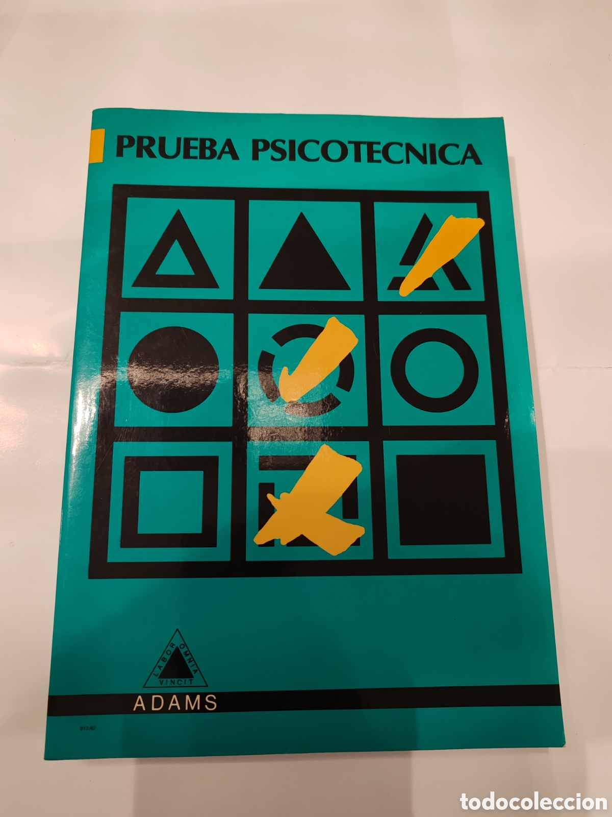 Libros: PRUEBA PSICOT&Eacute;CNICA - ADAMS - Foto 1