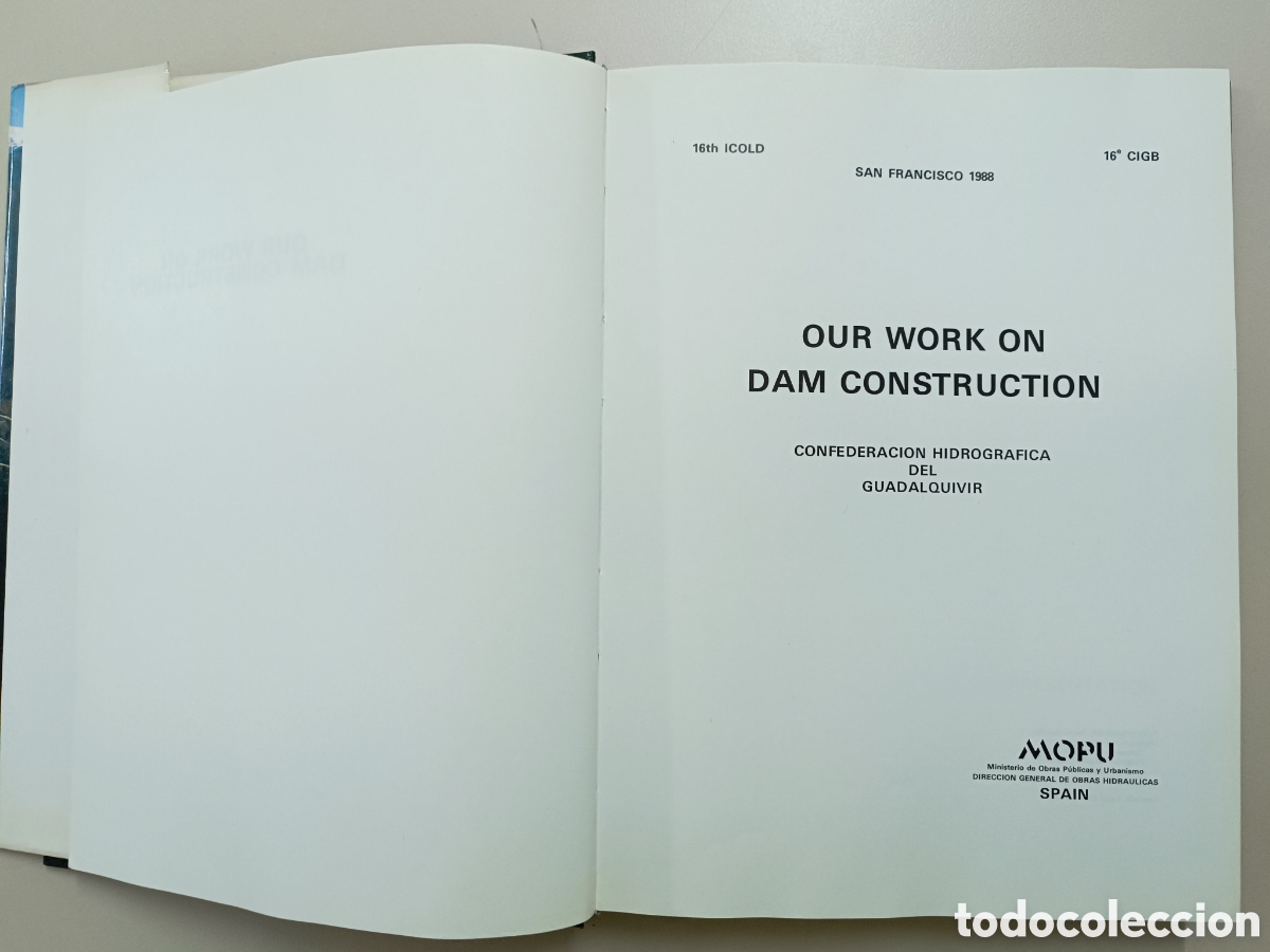 Libros: Libro de presas our work on dam trilingue - Foto 4