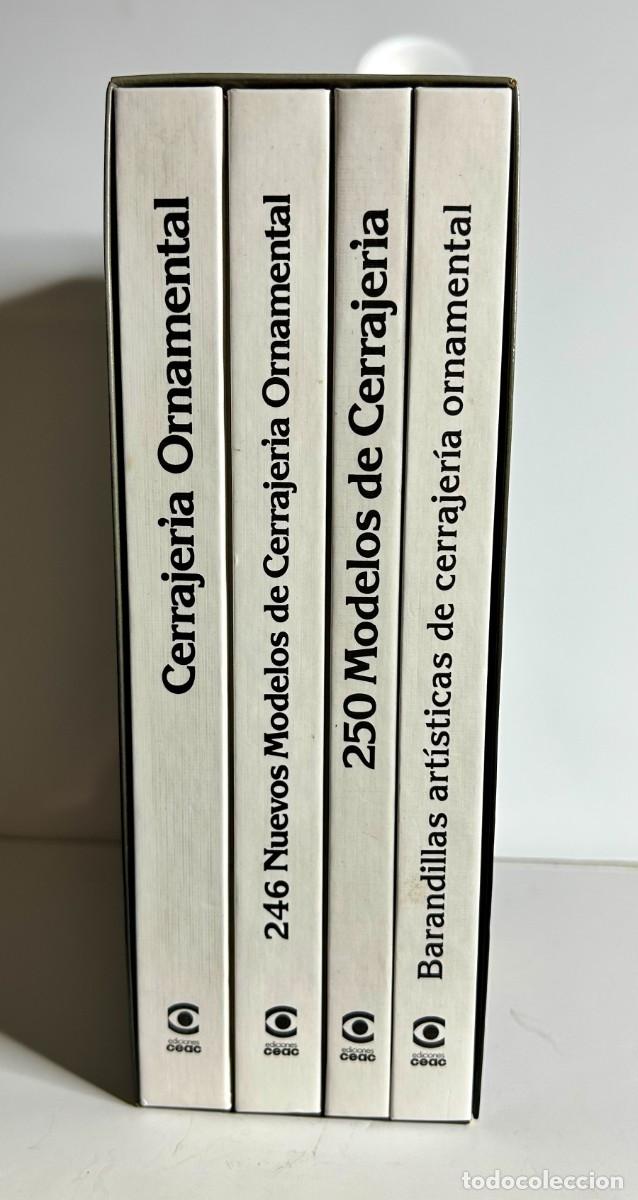 Libros: 3967.Muy escasa Colecci&oacute;n completa de 4 libros &rdquo;Cerrajer&iacute;a Ornamental&rdquo; MUY RAROS