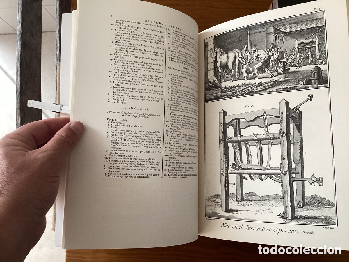 Libros: El arte del caballo, Enciclopedia de Diderot y dAlembert, facs&iacute;mil - Foto 4