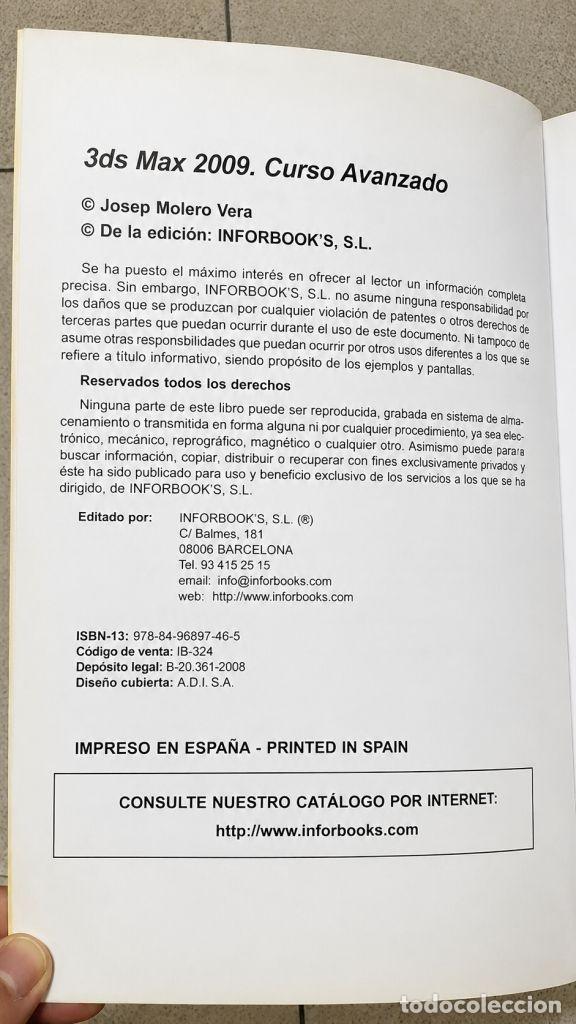 Libros: 3ds Max 2009, Curso Avanzado , Josep Molero - Foto 2