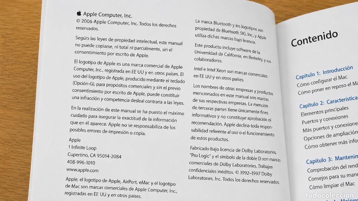 Libros: Mac Pro manual del usuario 2006 - Foto 3