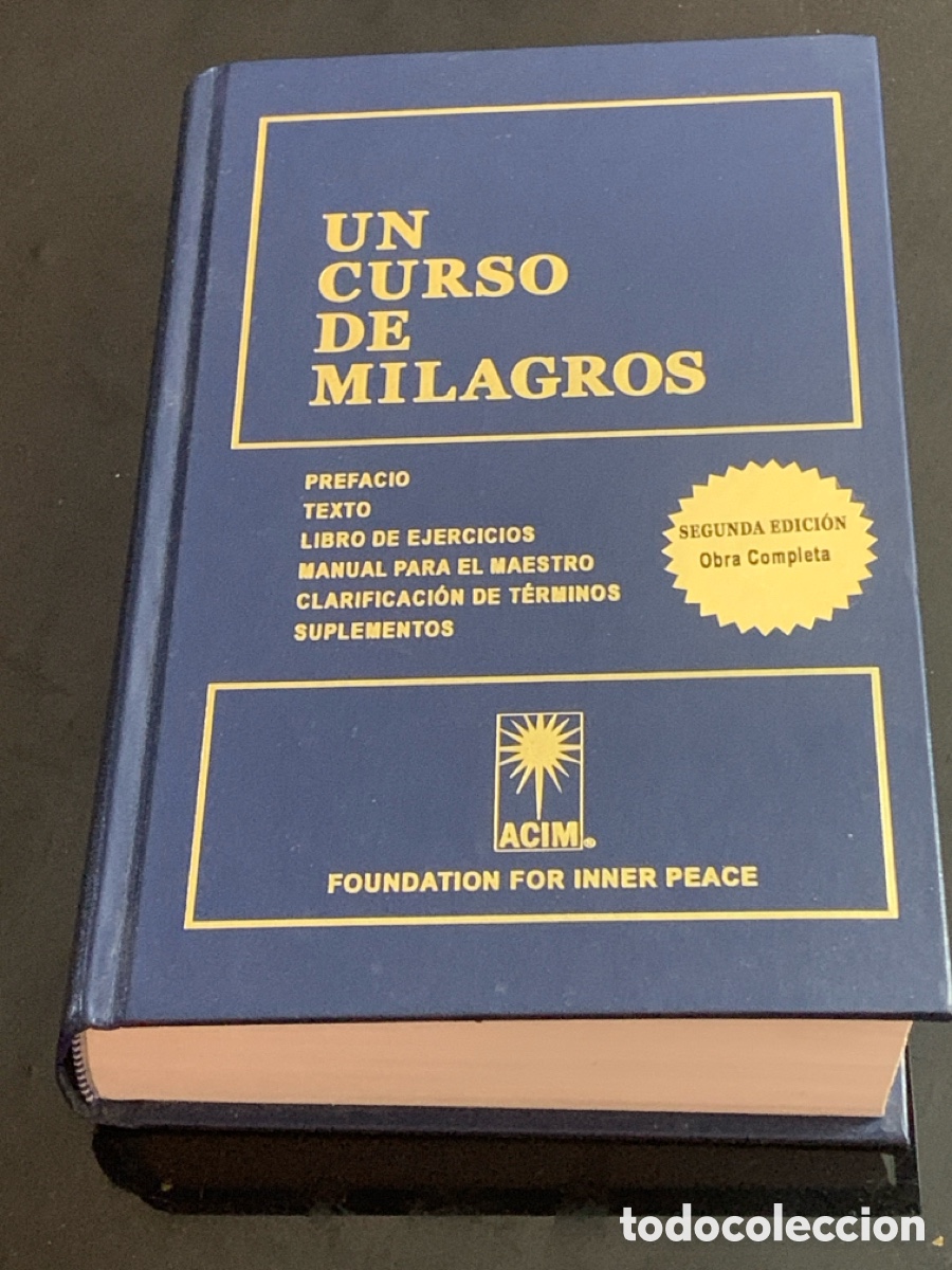 Libros: UN CURSO DE MILAGROS - Foto 1