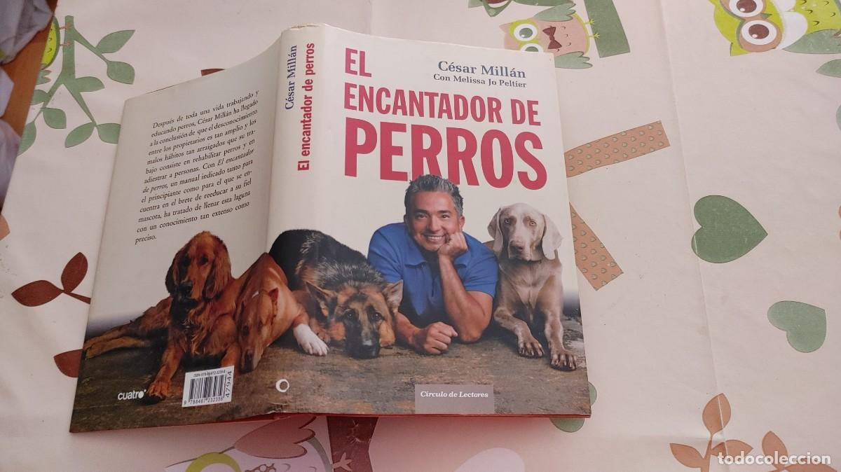 Libros: el encantador de perros,libro tapa dura con sobrecubierta