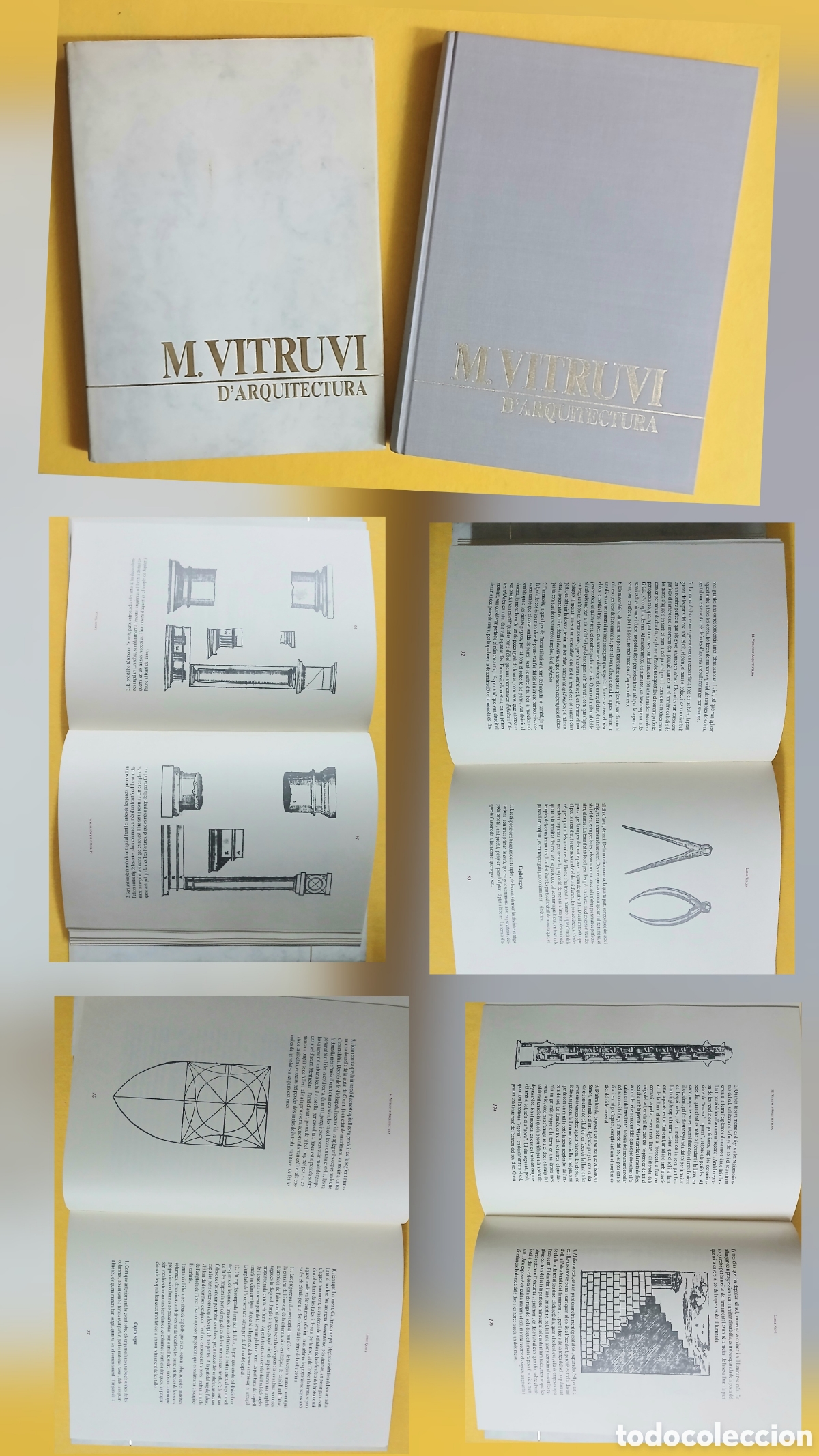 Libros: M.Vitruvi d'arquitectura