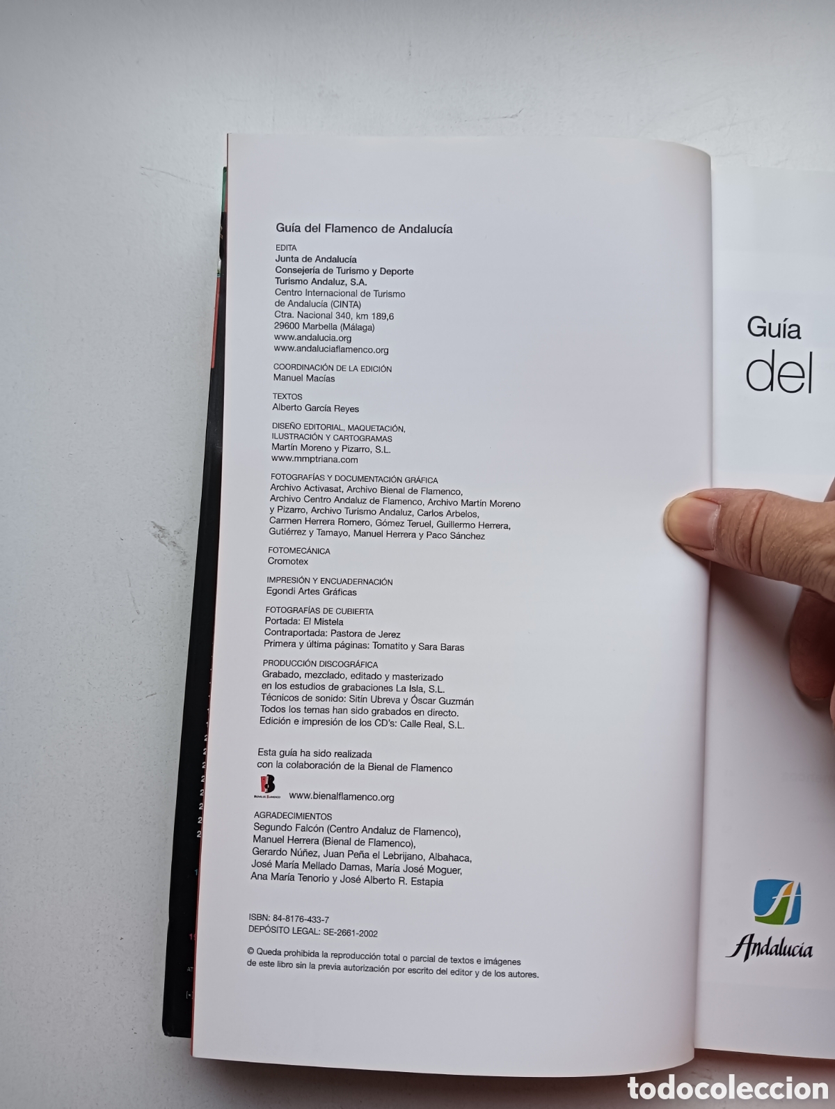 Libros: Gu&iacute;a del flamenco de Andaluc&iacute;a + 2 CD - Foto 6