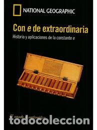 Libros: Con e de estraordinaria. Historia y aplicaciones de la constante e.