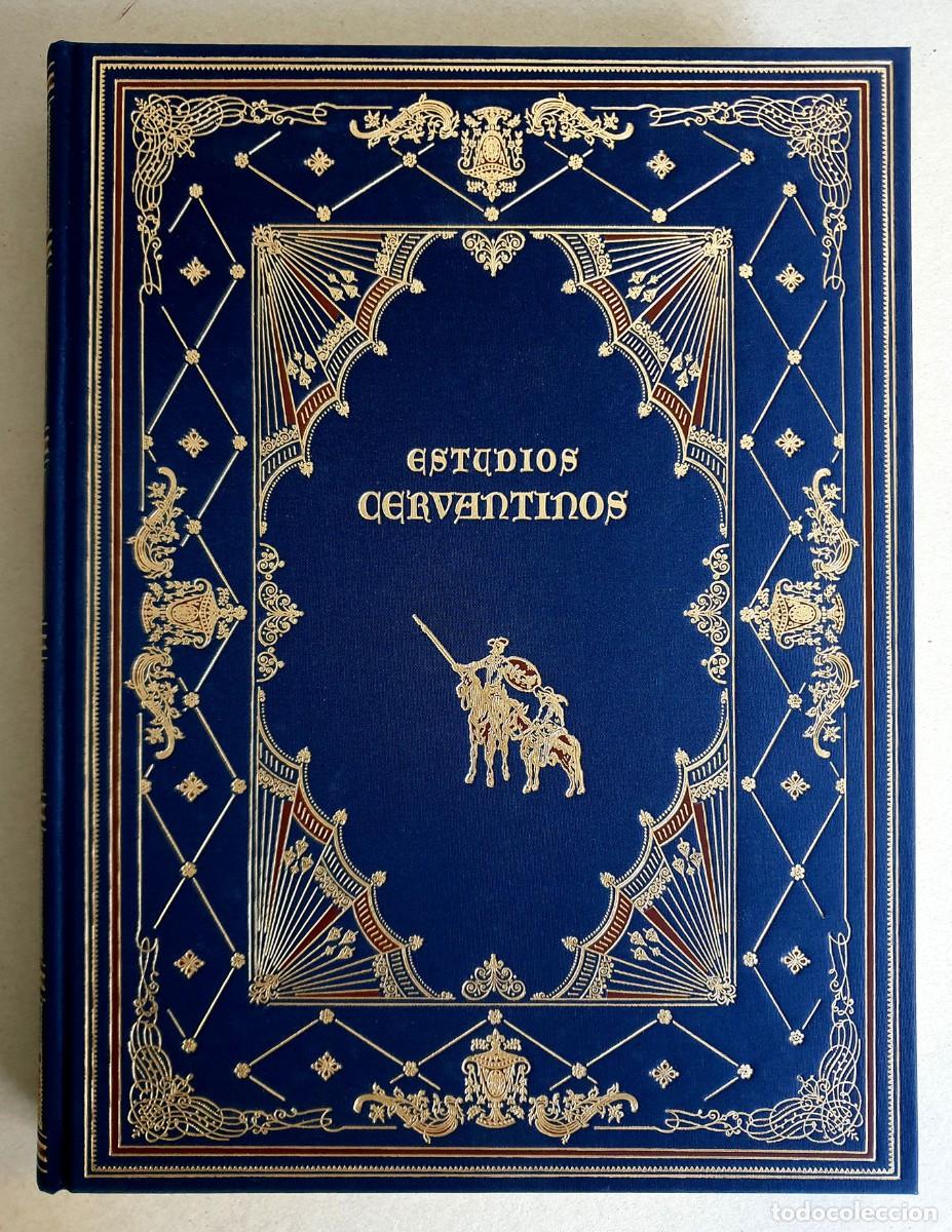 Libros: Estudios Cervantinos. Miscel&aacute;nea. Cocina, m&uacute;sica, vida social, supersticiones. Con bellos grabados.