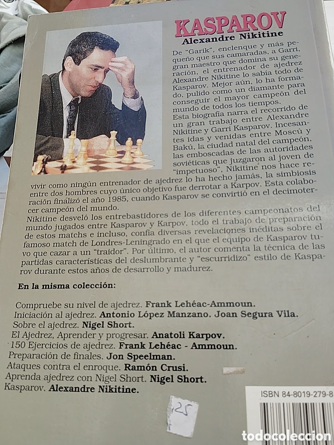 Libros: Kasp&aacute;rov, por Alexandre Nikitine - Foto 4