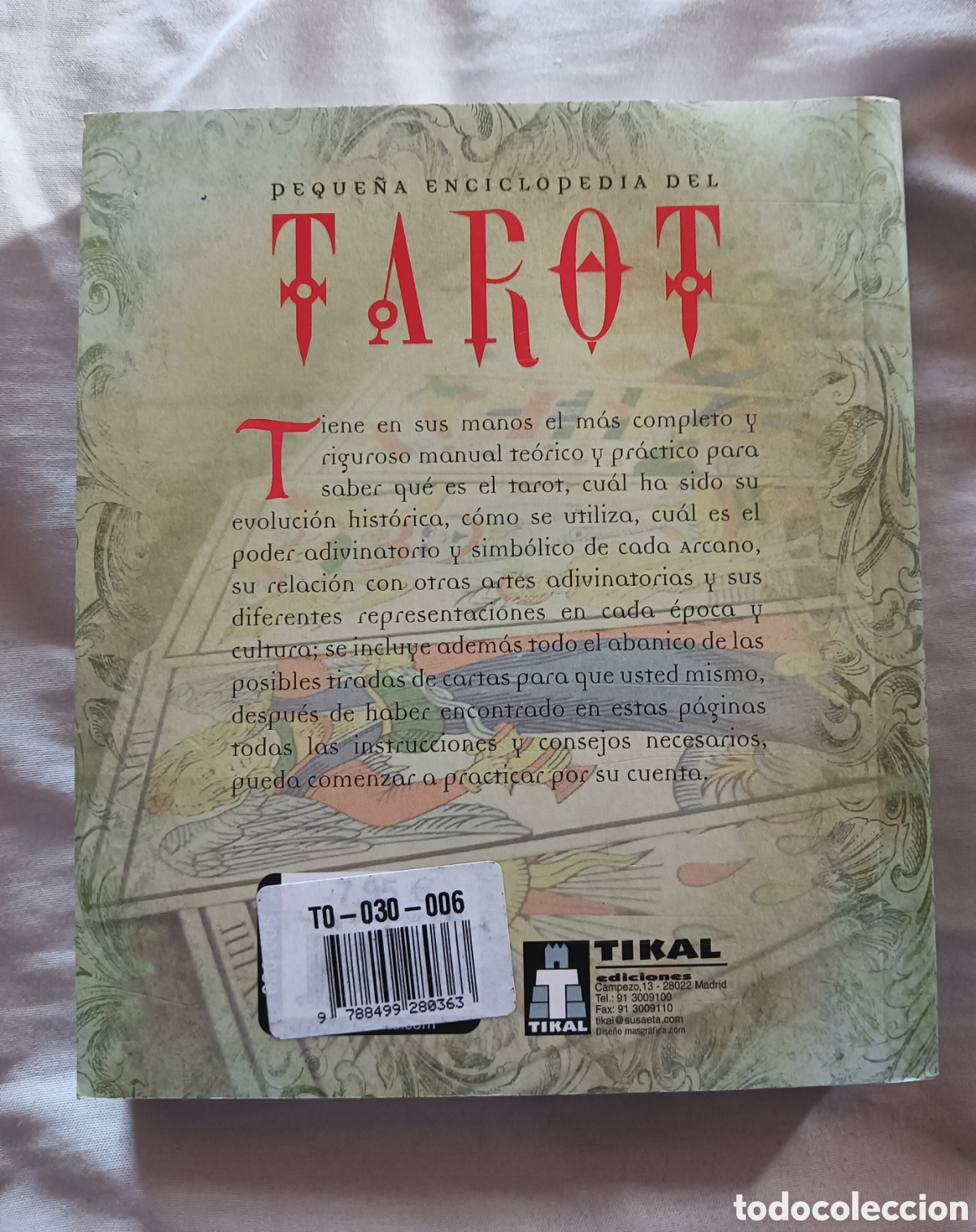 Libros: Peque&ntilde;a Enciclopedia del Tarot - Foto 2