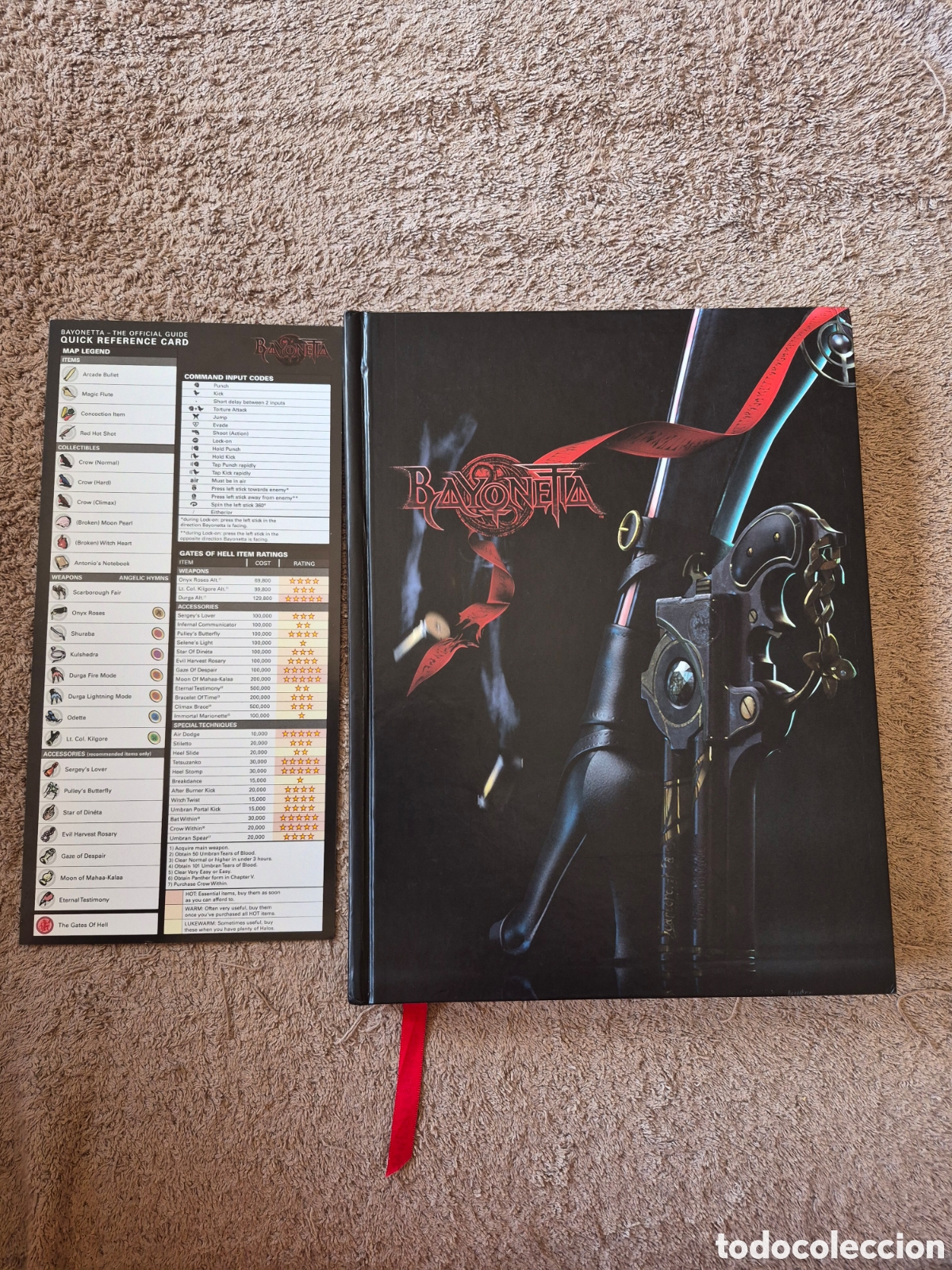 Libros: BAYONETTA - Guia de videojuego en ingl&eacute;s - Foto 1