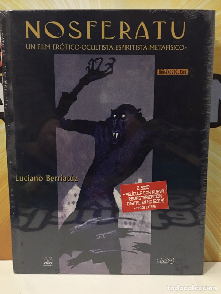 Libros: Nosferatu, Libro + 2 DVD - De Luciano Berriatua - Foto 1