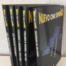 Libros: NUEVO CINE ESPAÑOL COMPLETA 5 TOMOS- 1ª EDICION - ALTAYA - 1994 - ¡COMO NUEVA!. Lote 248080355