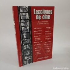 Libros: LECCIONES DE CINE. CLASES MAGISTRALES DE GRANDES DIRECTORES - NUEVO. Lote 315330078