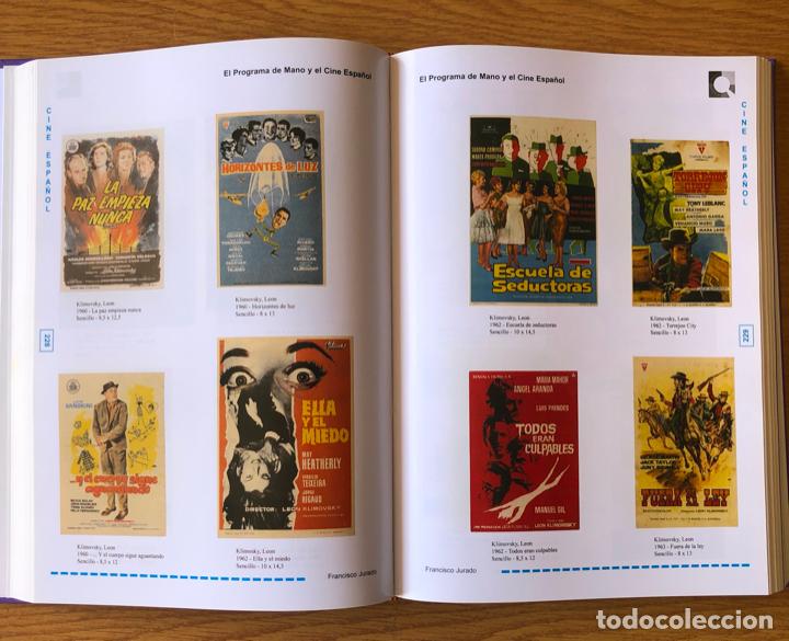 Libros: PROGRAMA DE MANO Y CINE ESPA&Ntilde;OL, FRANCISCO JURADO - 1&ordf; EDICION 2006 - Foto 3
