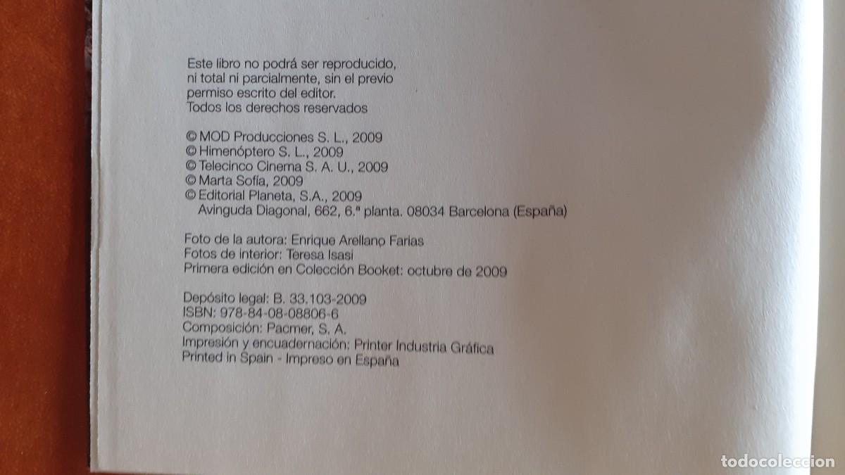 Libros: &Aacute;GORA** de Marta Sof&iacute;a ** Planeta 2009 ** COMO NUEVO !! - Foto 3