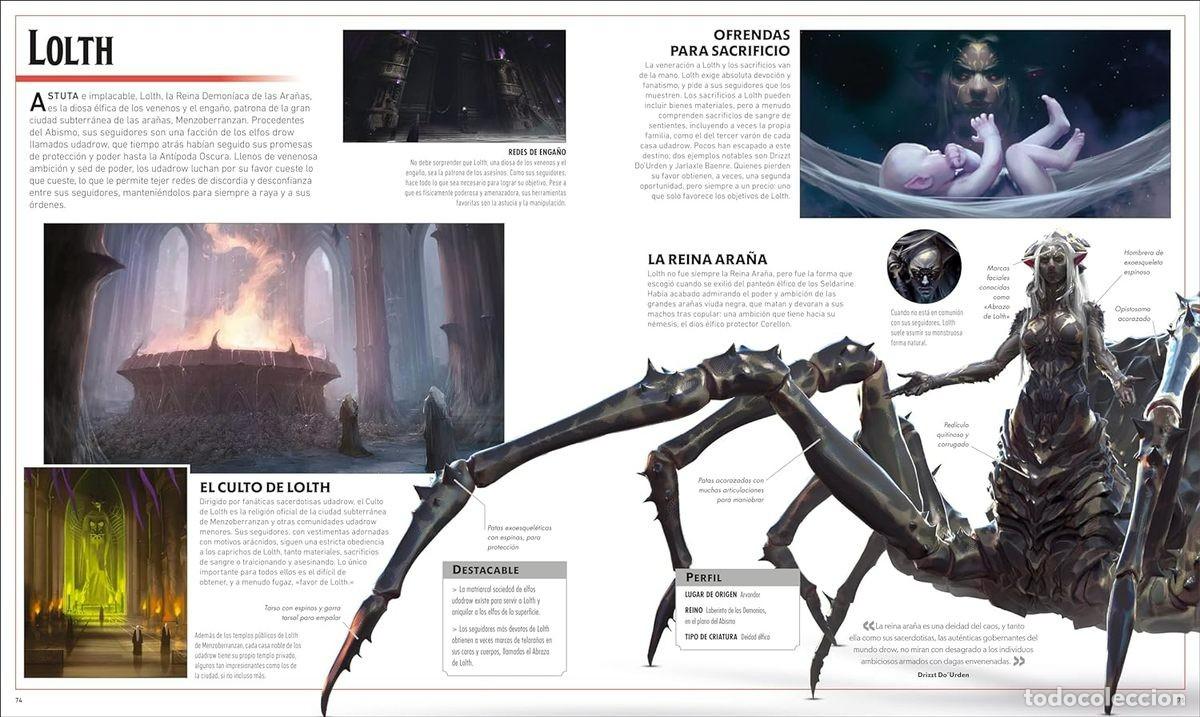 Libros: DUNGEONS & DRAGONS - LA LEYENDA DE DRIZZT - DICCIONARIO VISUAL - Foto 5