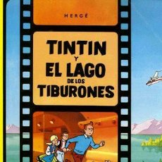 Libros: TINTIN Y EL LAGO DE LOS TIBURONES