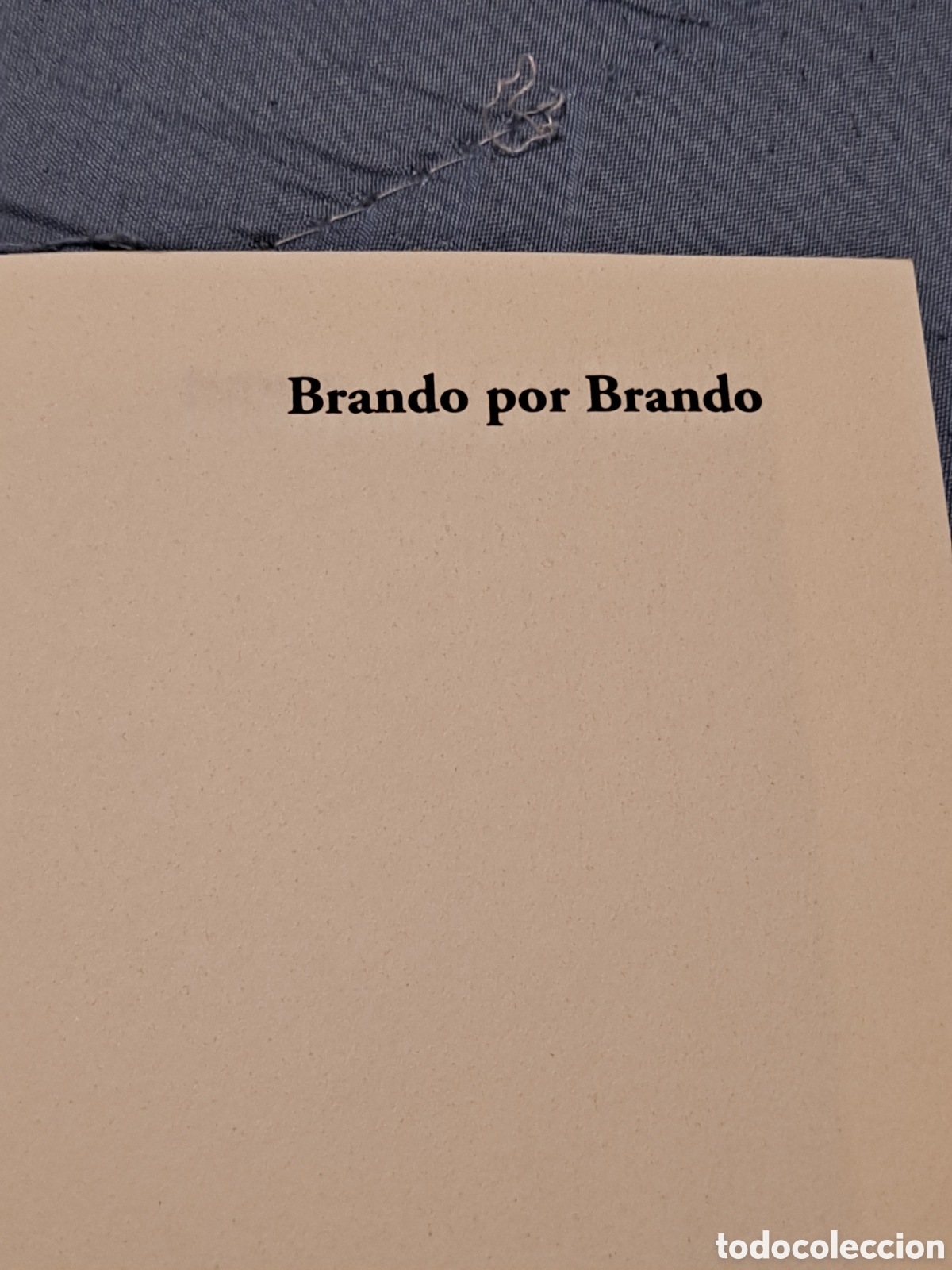 Libros: Libro &rdquo;Brando por Brando&rdquo; - Foto 3