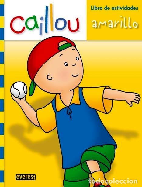 Libros: Caillou. Libro de actividades. Amarillo - Foto 1