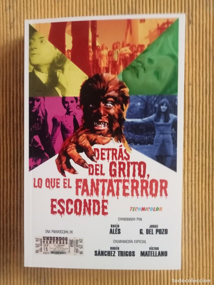 Libros: LIBRO: DETR&Aacute;S DEL GRITO, LO QUE EL FANTATERROR ESCONDE