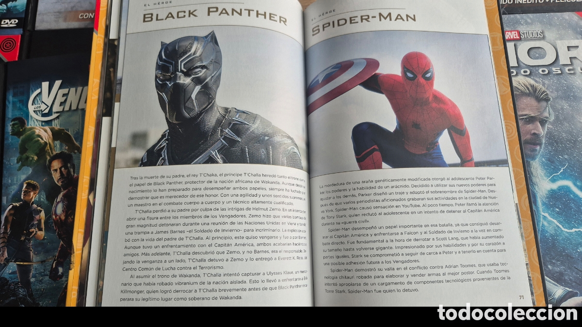 Libros: Colecci&oacute;n Marvel libros y pel&iacute;culas - Foto 4