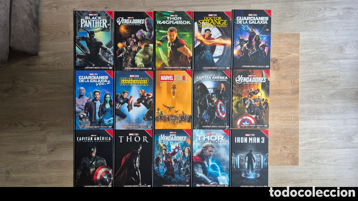 Libros: Colecci&oacute;n Marvel libros y pel&iacute;culas