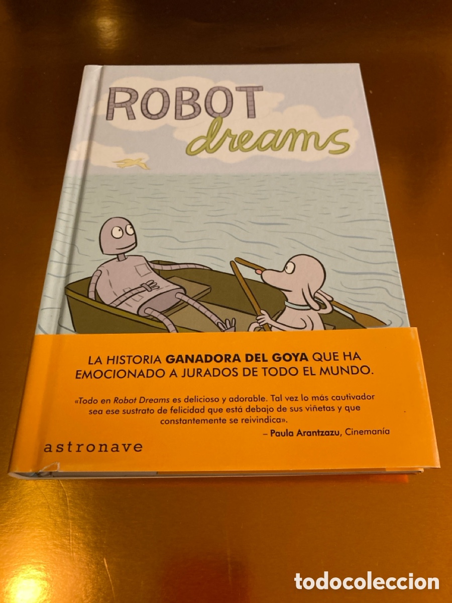 Libros: Robot Dreams (Novela Gr&aacute;fica) - Sara Varon - Editorial Astronave - Tapa Dura con Faja Goya