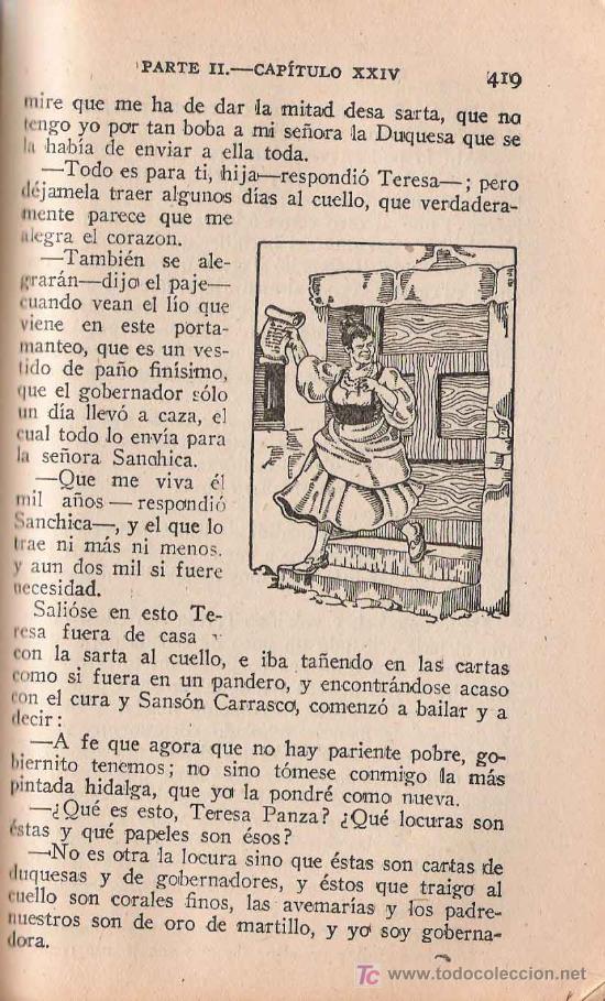 Libros de segunda mano: Quijote escolar / Miguel de Cervantes - 1952 - Foto 3
