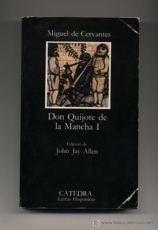 Libros de segunda mano: Don quijote de la Mancha I. Ediciones C&aacute;tedra 1987 - Foto 1