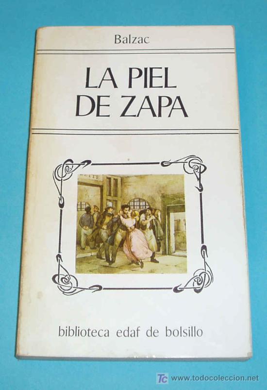 Libros de segunda mano: BALZAC. LA PIEL DE ZAPA. BIBLIOTECA EDAF DE BOLSILLO - Foto 1